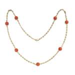 Coral Spheres Necklace