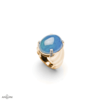 Anello Acquamarina Torchon - immagine 2