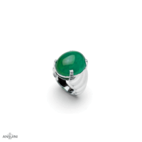 Anello Smeraldo Torchon - immagine 2