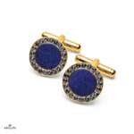 Saturno Sapphires Cufflinks
