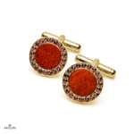 Saturno Rubies Cufflinks