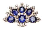 Valeria half moon Brooch