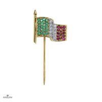 Bandiera Brooch