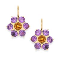 Petite Fleur Drop Earrings - Image 3