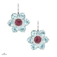 Petite Fleur Drop Earrings - Image 10