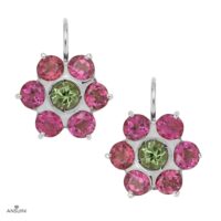 Petite Fleur Drop Earrings - Image 11