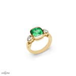 Anello Smeraldo Castone