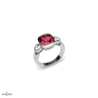 Anello Rubino Castone - immagine 2