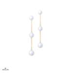 Pendant 3 Pearls Earrings