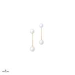 Pendant 2 Pearls Earrings