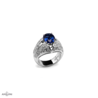 Anello Zaffiro Arabesque - immagine 2