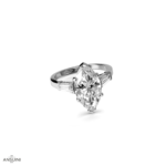 Solitario Marquise e Baguettes