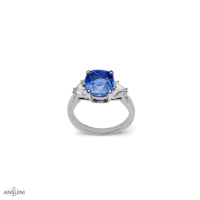 Anello Zaffiro Triangoli - immagine 2