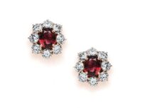Ruby and Diamonds Earrings - Image 5