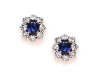 Sapphire Diamonds Earrings - Image 5