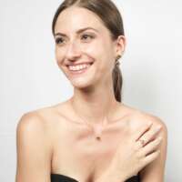 Orecchini Claudia Pendenti Goccia Grandi - immagine 3