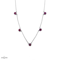 Collana Cordelia 5 Rubini - immagine 2