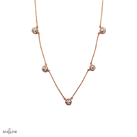 Collana Cordelia 5 Brillanti - immagine 3