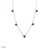 Collana Cordelia 5 Smeraldi - immagine 3