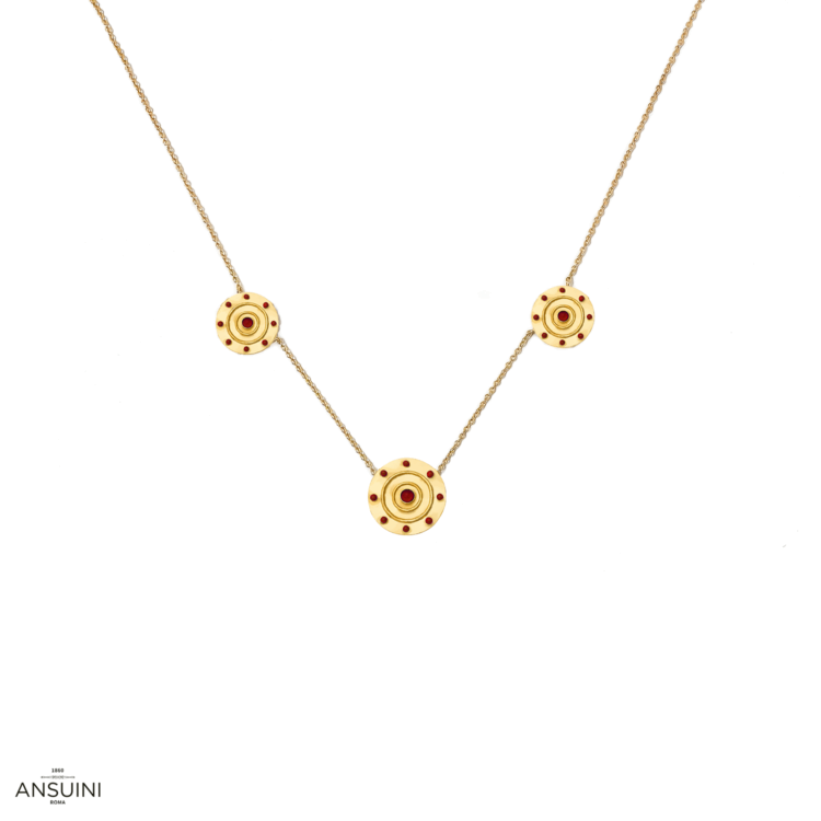 Collana Alba 3 Pietre