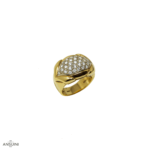 Anello Pavè Anni 80