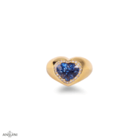 Anello Zaffiro Cuore - immagine 2