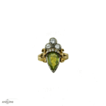 Anello Peridoto Goccia Anni 50
