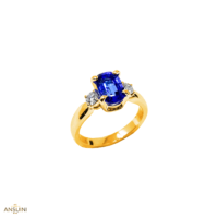 Anello Tanzanite Griffe - immagine 2