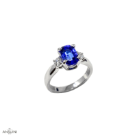 Anello Tanzanite Griffe