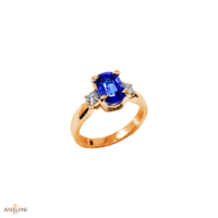 Anello Tanzanite Griffe - immagine 3