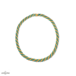 Torchon Turquoises Necklace 70s