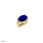 Lapis Ring 80s