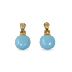 Orecchini Turchesi Anni 50