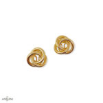 Gold Earrings 50s