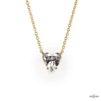 Collana Cuore punto luce