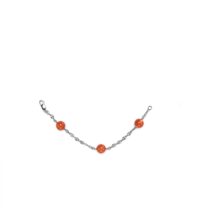 Bracciale Sfere Corallo - immagine 2