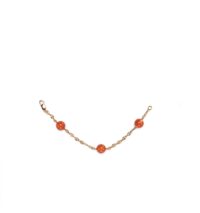 Bracciale Sfere Corallo - immagine 3
