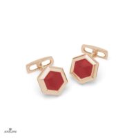 Hexagonal Bullet Back Cufflinks - Image 16