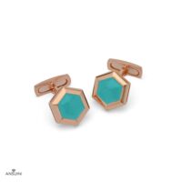 Hexagonal Bullet Back Cufflinks - Image 21
