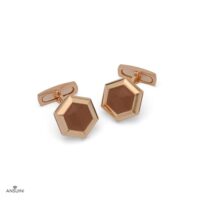 Hexagonal Bullet Back Cufflinks - Image 19