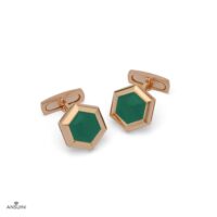 Hexagonal Bullet Back Cufflinks - Image 18