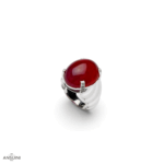 Anello Rubino Torchon