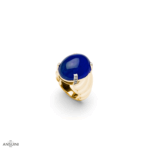 Anello Zaffiro Torchon