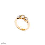 Anello Trilogy castone