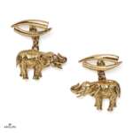 Elephant Animals Cufflinks