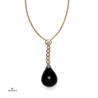 Collana Onyx and Diamonds - immagine 2