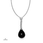 Collana Onyx and Diamonds