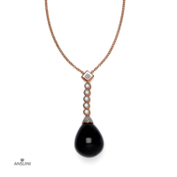 Collana Onyx and Diamonds - immagine 3