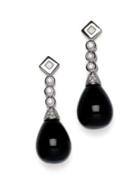 Orecchini Onyx and Diamonds