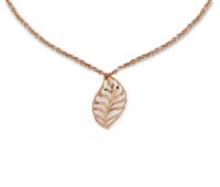 Collana Foglia Singola - immagine 2